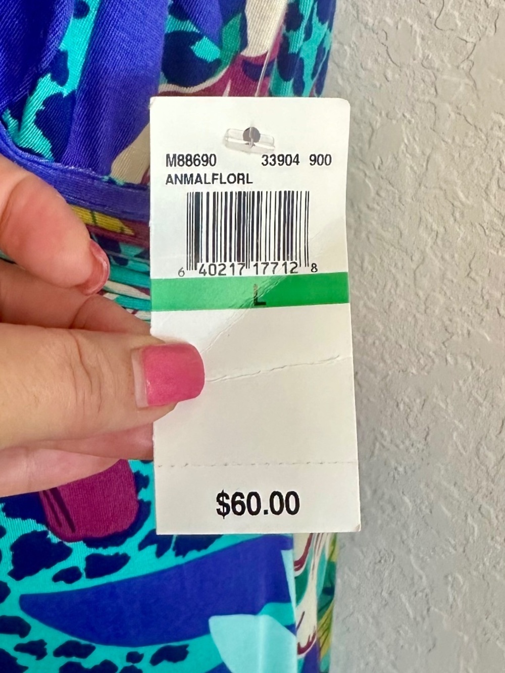 NEW Spense Sleeveless Tropical Floral Dress NWT, Size L - Picture 4 of 9